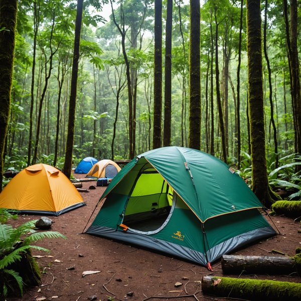 Comment organiser un camping pour une expédition de randonnée en forêt vierge?
